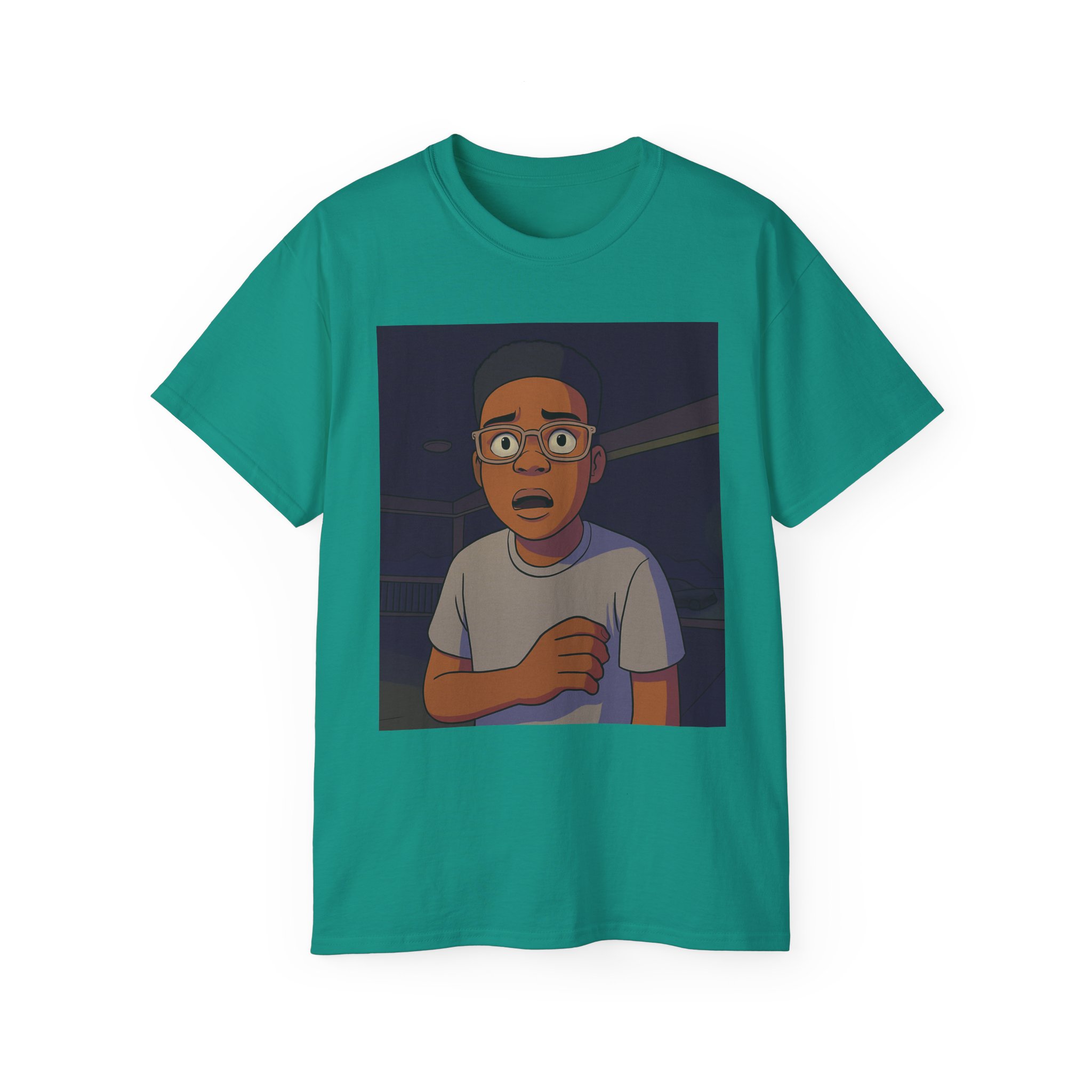 Shocked Cartoon Character T-Shirt - Image 33