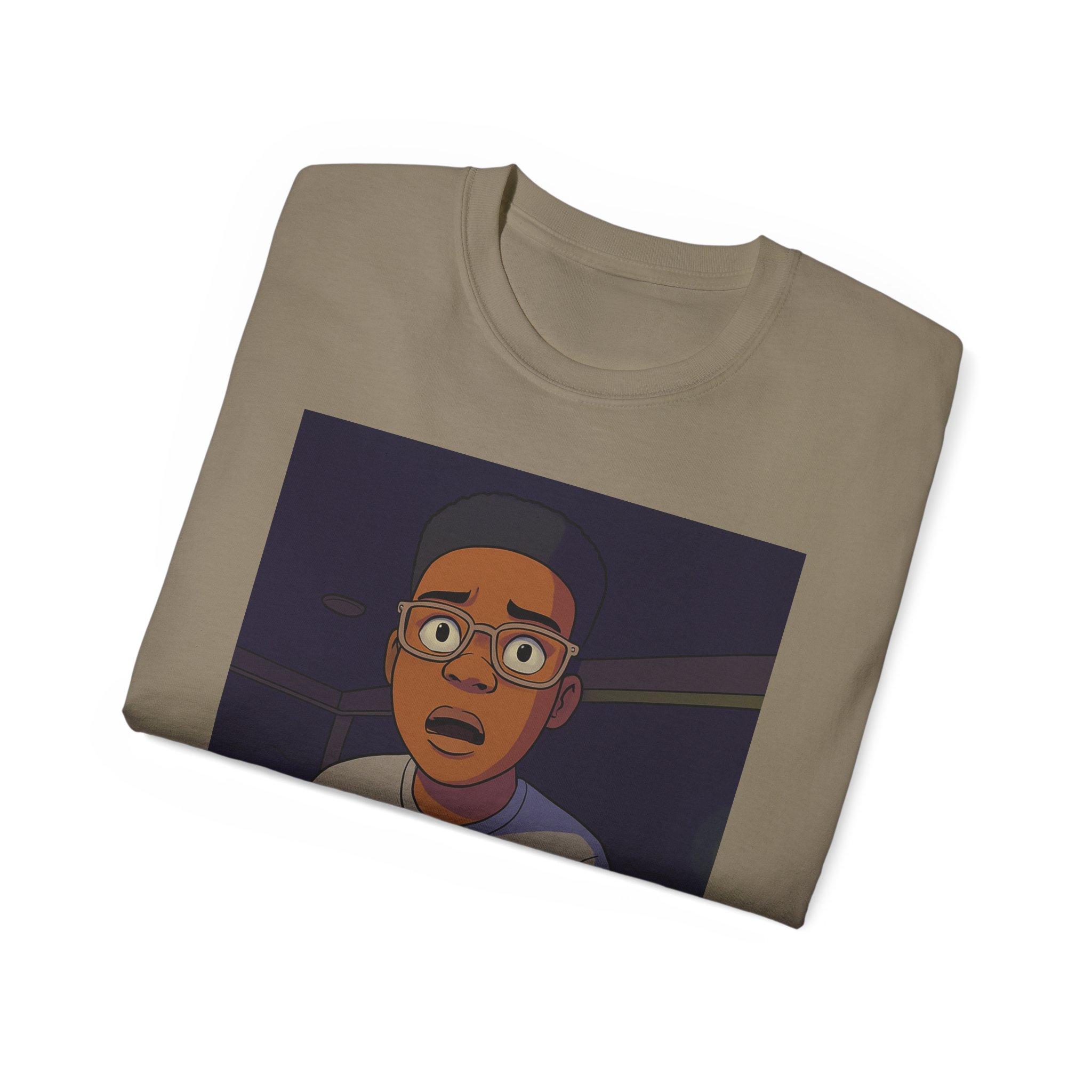 Shocked Cartoon Character T-Shirt - Image 28