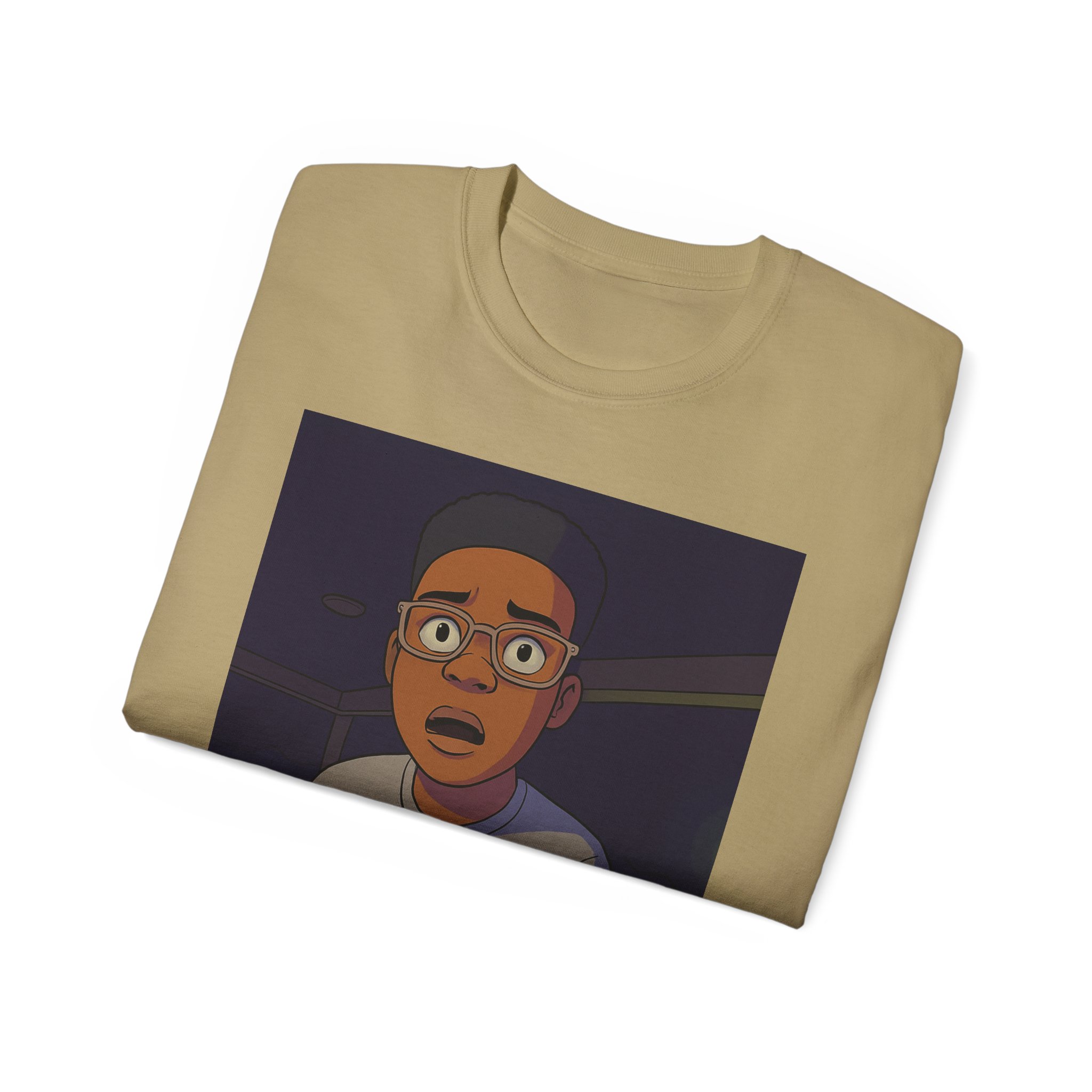 Shocked Cartoon Character T-Shirt - Image 16